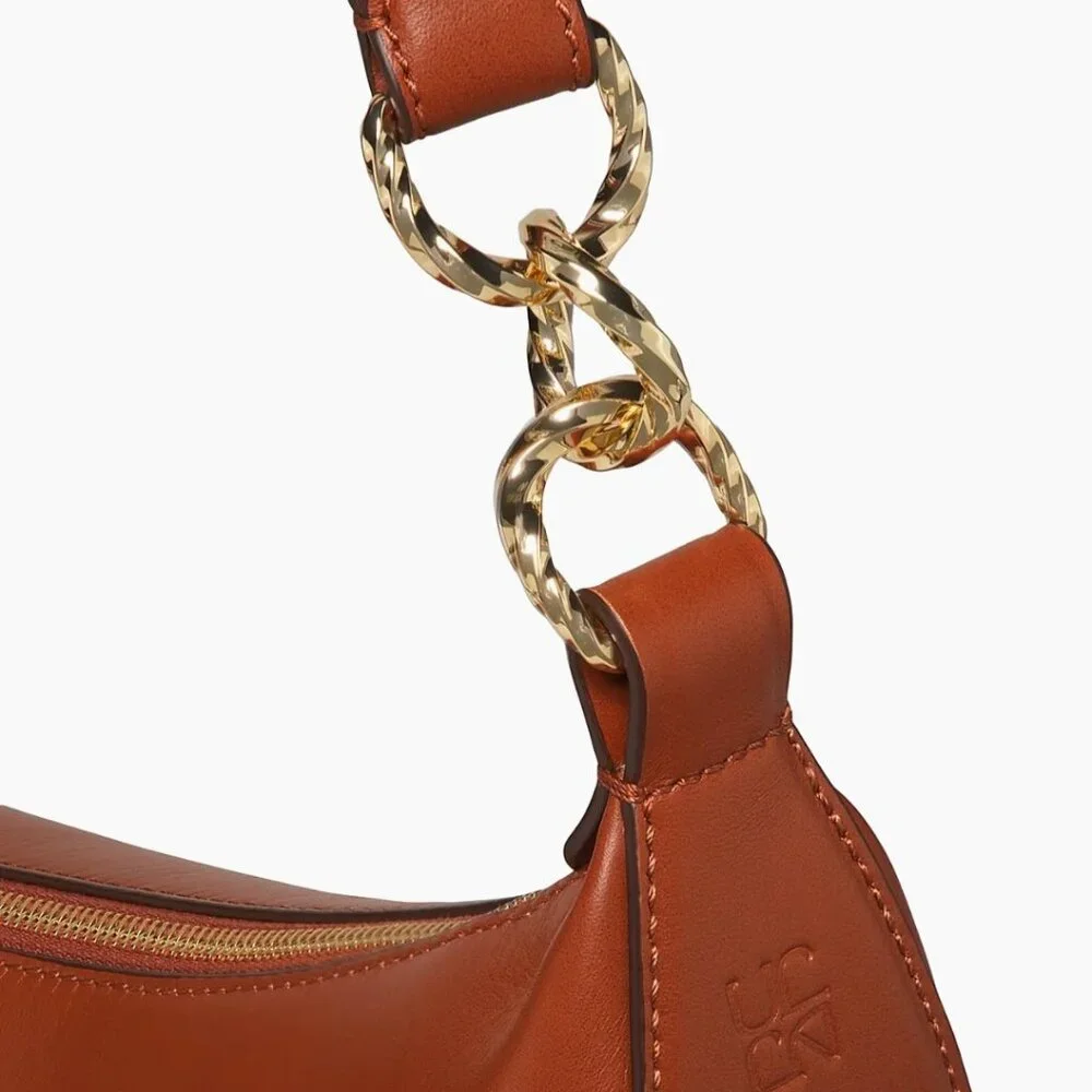 Ulla Johnson Twyla Leather Hobo Bag Sierra